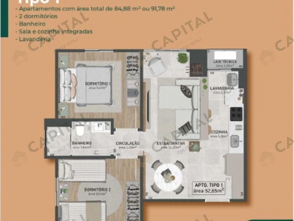 Apartamentos - Venda